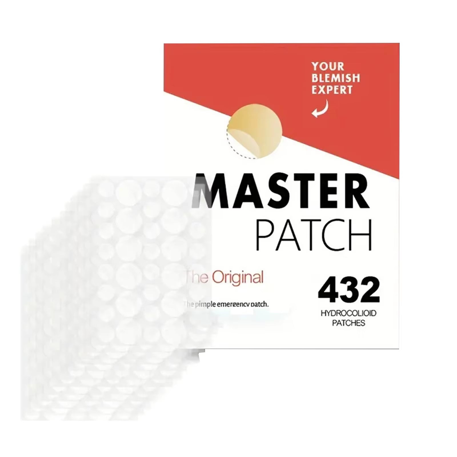 Transparent Acne Patch Is Gentle and Non-Irritating Fades Acne and Closes the Mouth